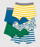 Lot de 5 boxers imprimé panthères petit garçon en coton variante 1